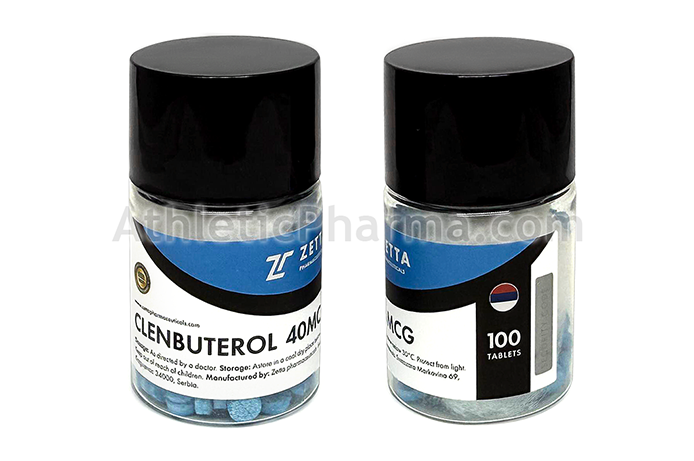 Clenbuterol 40mcg (ZETTA) 100tab