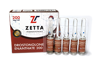 Drostanolone Enanthate 200 (ZETTA) ампула 1ml