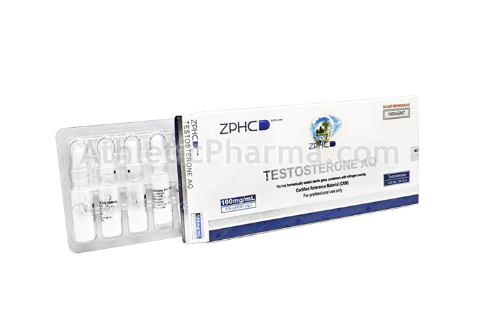 Testosterone AQ (ZPHC) 10 ампул (1ml x 10)